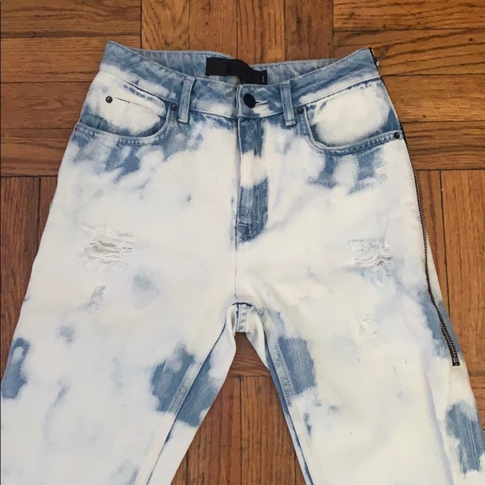 Alexander Wang Women’s Acid Wash Ripped Jeans